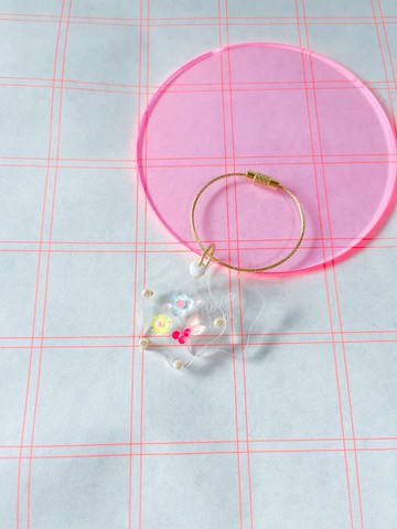 Keychain: kotoba | gentle words