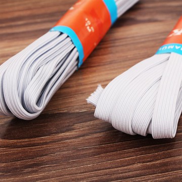 質優雙層白松緊帶寬扁松緊帶彈力松緊帶皮筋橡筋輔料橡皮筋