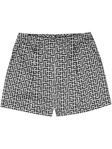 Shorts con monogramma-40