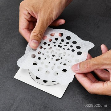 今天買明天到】地漏貼 排水口 頭髮過濾 毛髮貼 網蓋 毛髮阻隔 下水道防堵 毛髮濾網 毛髮過濾網 一次性防塞網 浴室濾網