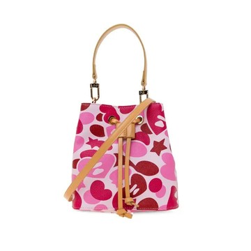 AirRoom 正品 2026SS A BATHING APE APEE CAMO BAG 甜酷風 迷彩 水桶包 手提包
