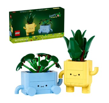 【LEGO 樂高】磚星球〡 10349 花藝系列 快樂植物 Happy Plants