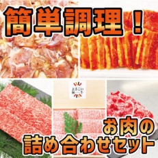 簡単調理!お肉の詰め合わせセット(計　約4.7kg)