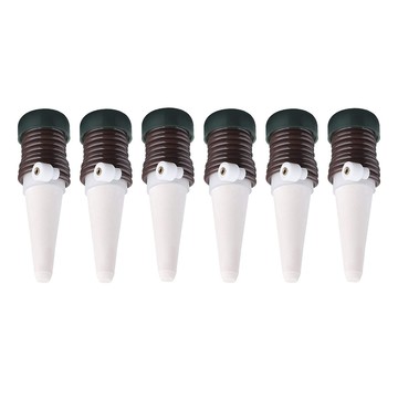 AHOYE 引水式自動澆花器  6個  白色