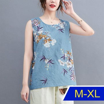 【韓國K.W.】KN2847韓國專櫃涼感夏日苧麻背心(外套/苧麻/亞麻/輕薄)