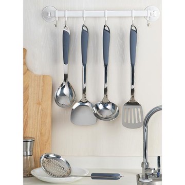 不銹鋼鏟勺套裝鍋鏟大漏勺湯勺大號盛湯炒菜鏟子廚具全套家用炒勺