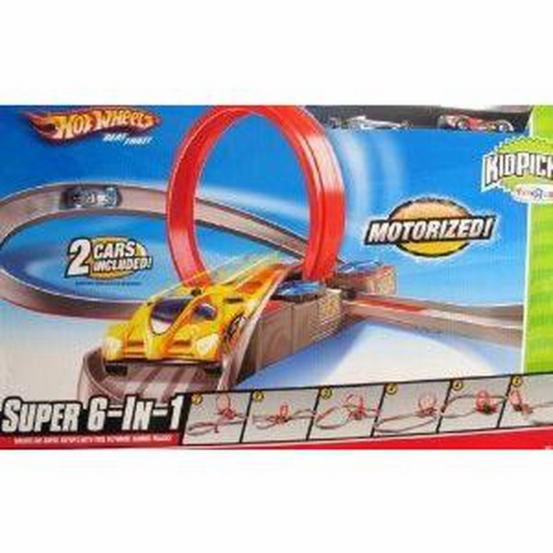 Hot Wheels (ホットウィール) KidPicks Super 6-in-1 Track Set