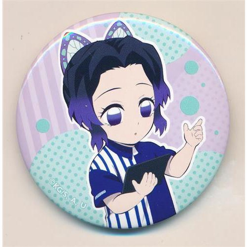 鬼滅の刃 缶バッジ 胡蝶しのぶ (ローソン制服) | LINEブランド