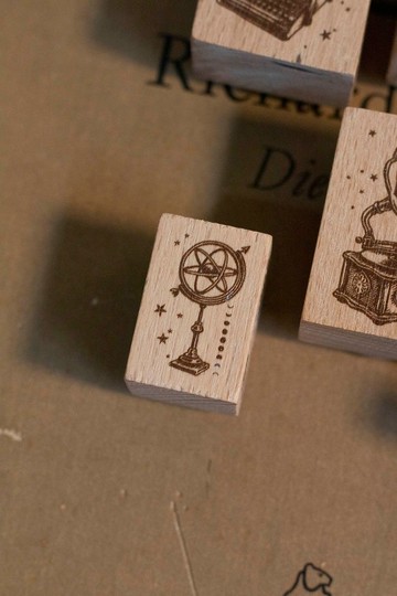 復古文具店 印章 - 渾天儀