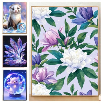 💛盒裝💛台灣現貨💛 DIY鑽石貼畫 新款5D鑽石畫 手作 水鑽 黏鑽畫 大幅 立體貼鑽畫 手工點鑽畫 滿鑽 新年鑽貼