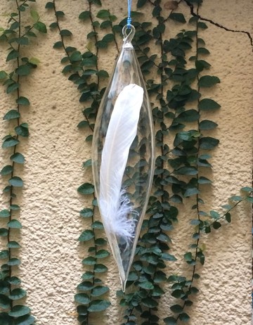 《封印》~~玻璃空心管吹製