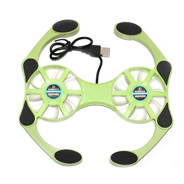 八爪魚筆電散熱座 防滑 散熱墊 熱插拔 可折疊 筆電架 散熱支架 散熱器【DW326】 123便利屋