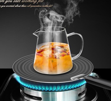 煤氣灶導熱板燃氣灶導熱盤琺瑯鍋鍋底防燒黑快速解凍盤加熱隔熱盤