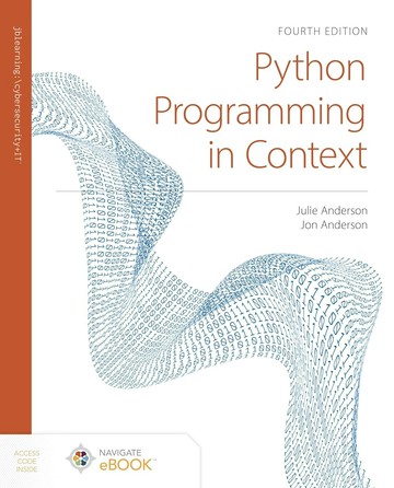 Python Programming in Context (4版) ANDERSON 2025 Jones & Bartlett learning (J&B)