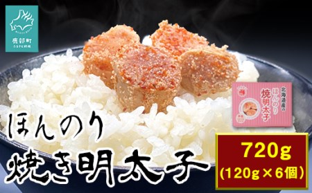 北のハイグレード食品2021認定 北海道産 ほんのり焼明太子 120g×3個（360g）