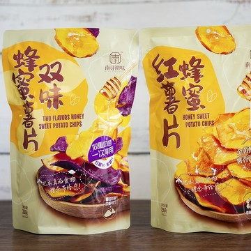 精品甄選🚀網紅蜂蜜紅薯片零食香脆地瓜片乾地瓜酥番薯片辦公室休閒零食脆片