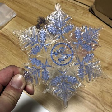 滑雪板單板雪花防滑墊防滑貼3M膠單腳滑行平花板貼板墊日本大雪花