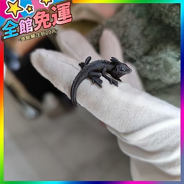 🌸台灣出貨🌸 蜥蜴戒指 日本原創純銅變色龍做舊戒指男潮霸氣鐵頭的店 🥇滿額免運🥇X370-11-A