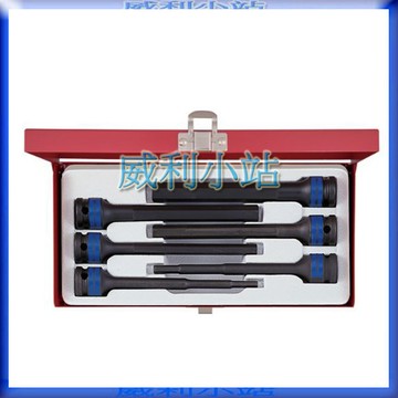 【威利小站】 KING TONY 4476MP 1/2" 4分 6件式 六角氣動起子頭套筒組 四分氣動套筒組