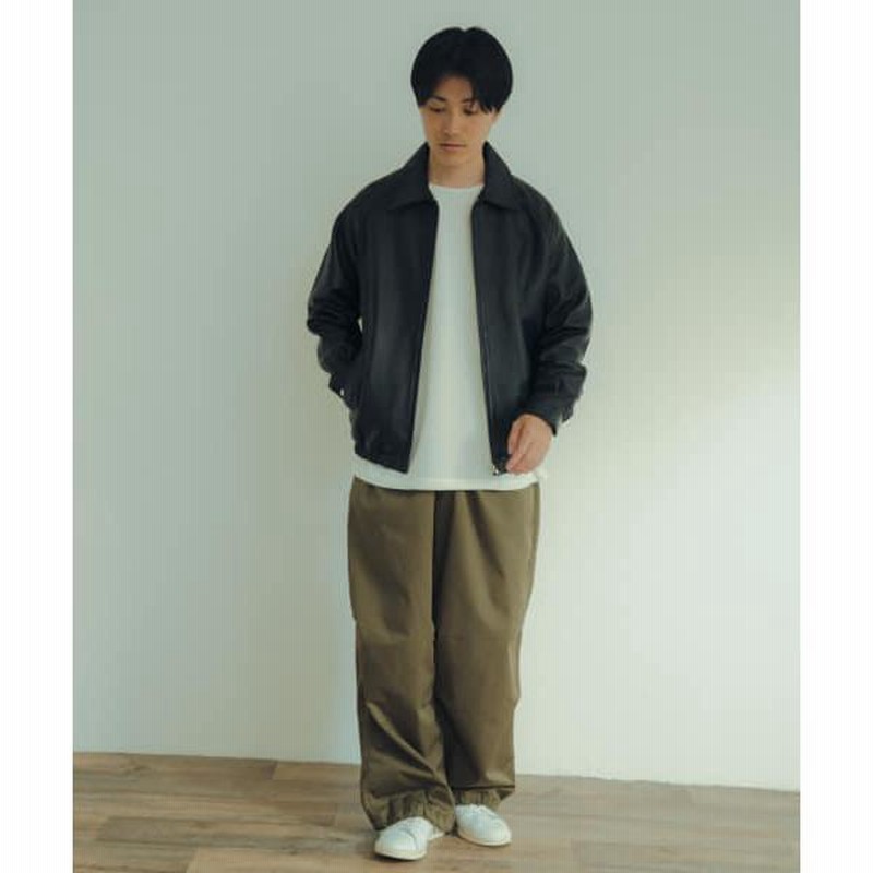 アイテムズアーバンリサーチ(メンズ)】ラムレザー ZIP UP アイテムズアーバンリサーチ(メンズ)】ラムレザー ZIP UP