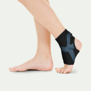 【BODYVINE巴迪蔓護踝】超肌感貼紮護踝-1只｜Power-Band彈性壓力貼紮加強穩固