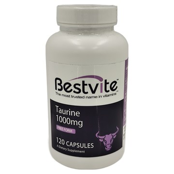 Bestvite 牛磺酸膠囊  120顆  1.1g  1罐