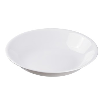 珍珠金屬 Corelle 系列 冬日白色深盤 J420-N CP-8924  白色  21.5cm  1個