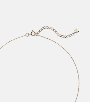 Mateo Donut 14kt gold necklace with jade