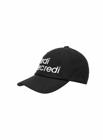 MARDI MERCREDI 質感老帽 黑色 經典LOGO 可調式 CAP MARDI