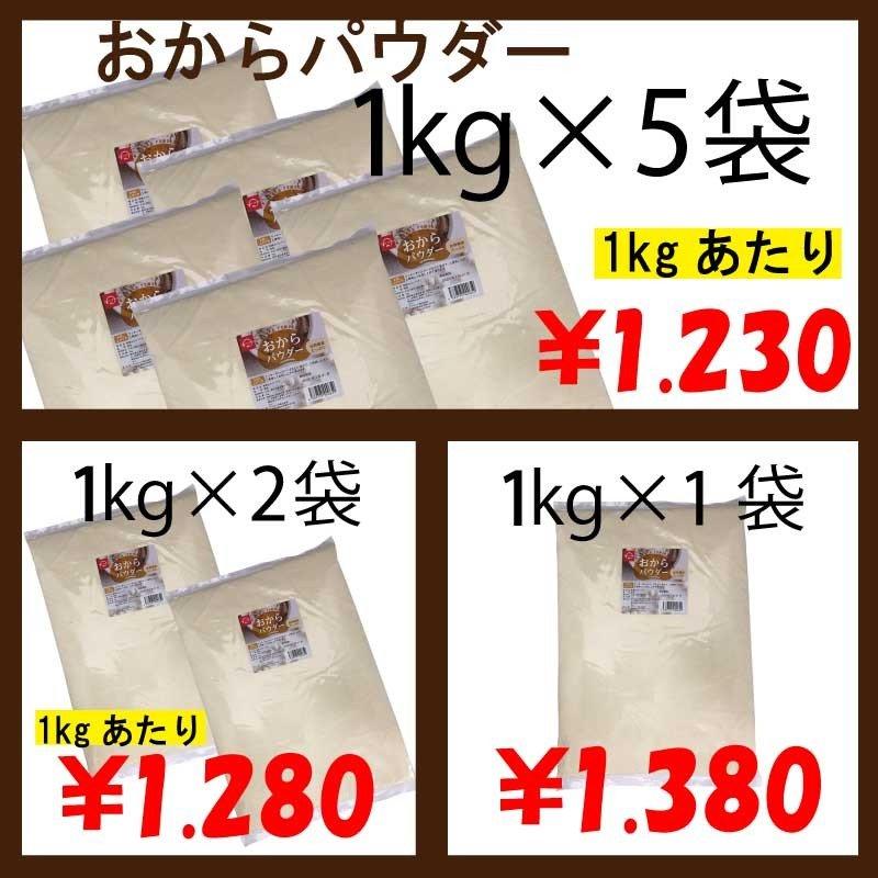 おからパウダー 1kg 超微粉 国産 粉末 ドライ 乾燥 あすつく DM便送料無料