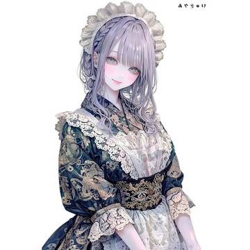 【9 月新作】07-142-0114 人物貼紙 幻想復古浪漫喫茶