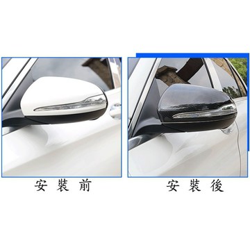 ~歐力斯~賓士 BENZ X253 GLC220 GLC250 GLC300 後視鏡蓋 照後鏡 後視鏡殼 碳纖維紋路