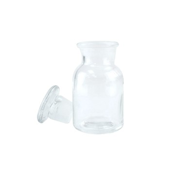 玻璃集氣瓶/秤量瓶 錐型杯 多尺寸 30-500ml 幸運瓶 收納罐 糖罐子 小玻璃罐 玻璃小罐子 空瓶子 玻璃罐 185-GB30*5