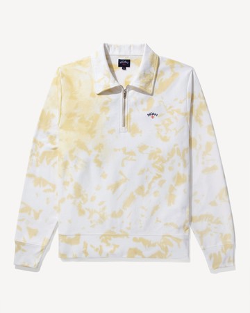 Noah Splatter Dye Pullover Yellow/White / XXL