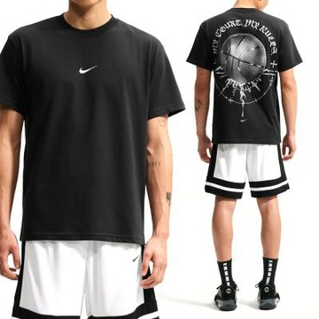 Nike As M Nk Tee M90 Summit Court 短袖 男款 黑色 運動 休閒 IM5055-010