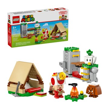 LEGO 72040 瑪莉歐系列 奇諾比奧隊長的營地 Captain Toad's Camp  瑪利歐  1套