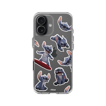 iPhone 17 Clear Case（相機按鈕） 透明 - 迪士尼-史迪奇 Disney Stitch - 史迪奇 - 電影版圖樣
