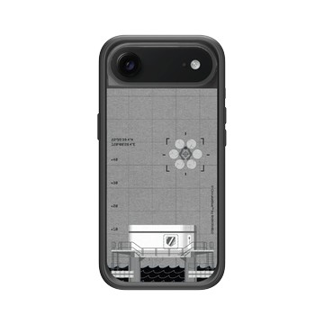 iPhone Air Mod NX -邊框背蓋組合 (相機按鈕) 黑 - CircularBlue - 智航任務