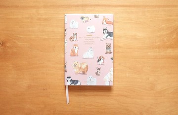 A5 尺寸 Self-Layout Design 手帳本：PUPPY LOVE 款式