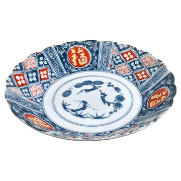 9皿 日本製  赤福三君子  1個