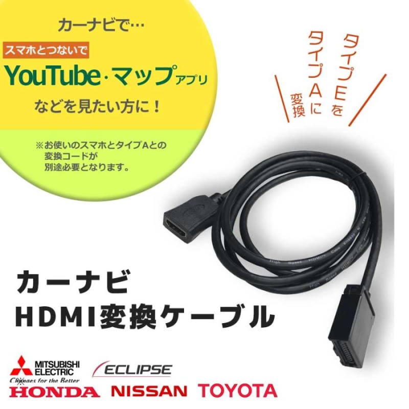 USB/HDMI トヨタ純正ナビ ミラーリング - 車内アクセサリー