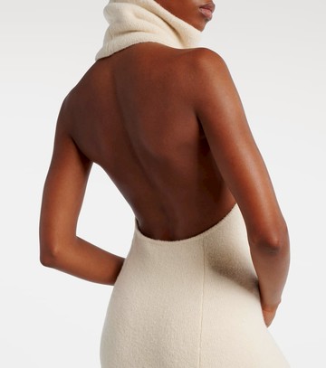Magda Butrym Wool, silk, and cashmere maxi dress