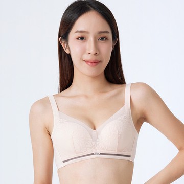 Pink Lady 石墨烯 無鋼圈 AB罩杯 清新花語 無鋼圈均勻微加厚內衣
