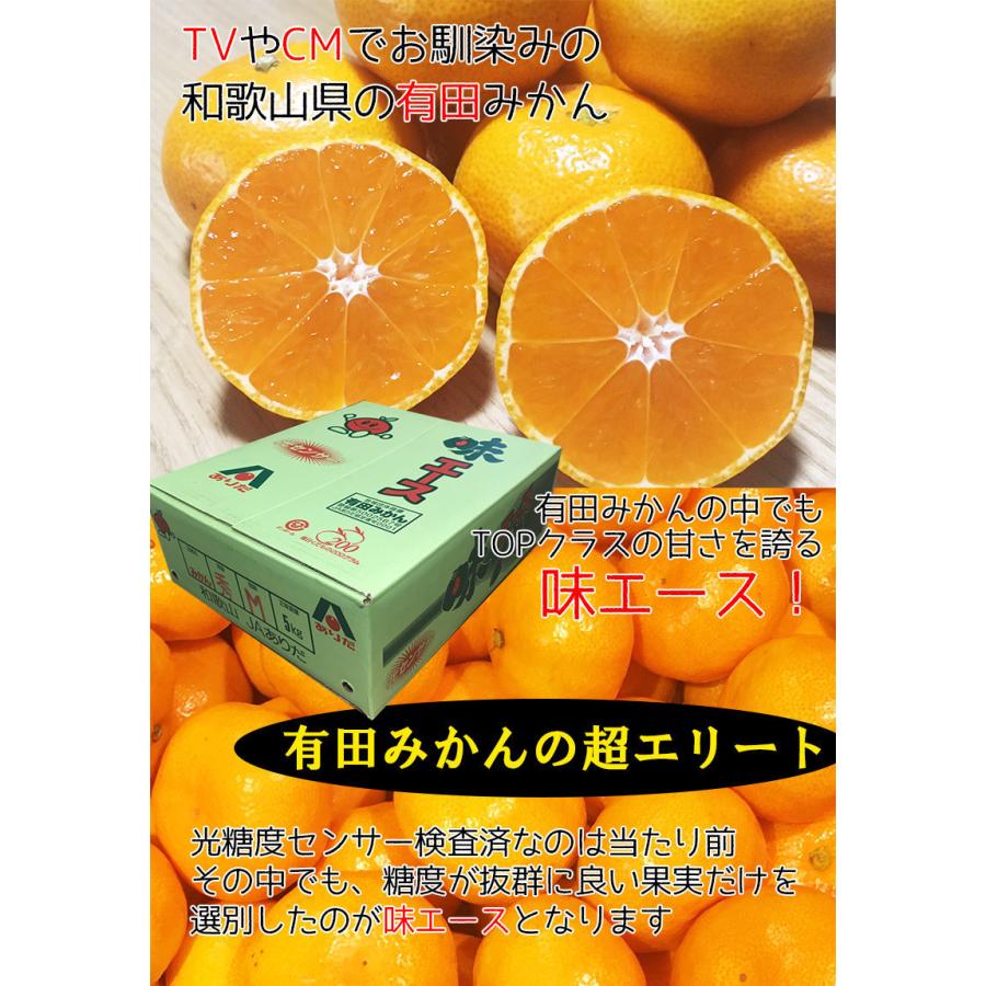 みかん 送料無料 有田 7.5Kg 和歌山県産 有田 完熟 味エース みかん 赤秀 Lサイズ 7.5kg 贈答用 有田みかん お歳暮 ギフト 糖度保証