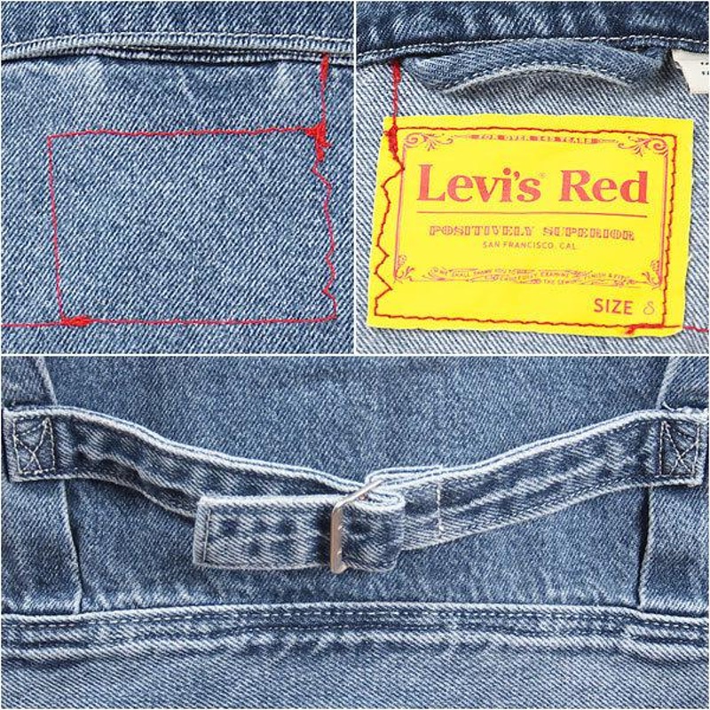 Levi's リーバイス レッド レディース トラッカー ジャケット LEVI'S