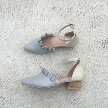 經典女孩系列第8號 La La Land樂來越愛你 Mia 荷葉細踝帶 雙色