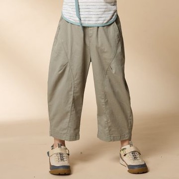 PIPPY 俏皮鬆緊腰圍泡泡長褲 綠-120