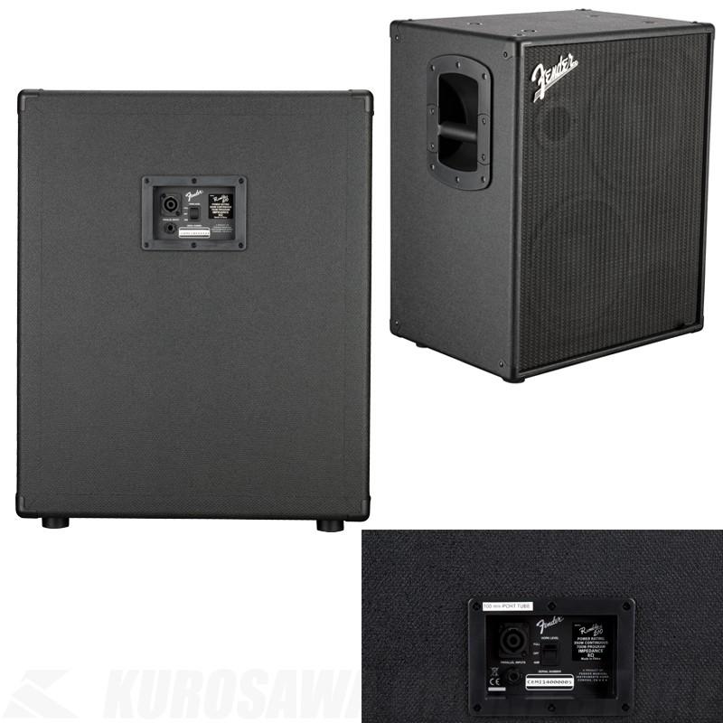 Fender RUMBLE CABINET V3 BLK Cabinet ベース用キャビネット ポイントアップ