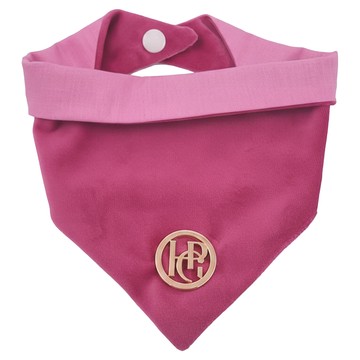 HAPPY GO PUPPY 寵物領巾  S  絨絨粉  1個