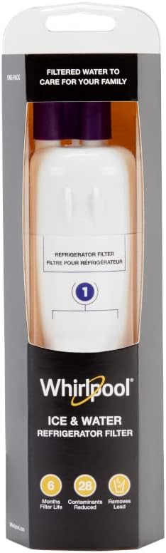 [3美國直購] Whirlpool WHR1RXD1 冰箱濾芯 1號 濾心 2023新包裝 Refrigerator Water Filter 1 $3299